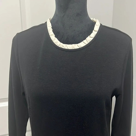 Loft Women’s Long Sleeve Black Mini Dress size 8 - Picture 2 of 9